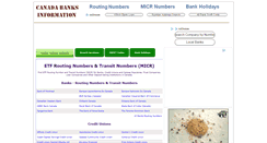 Desktop Screenshot of canada-banks-info.com